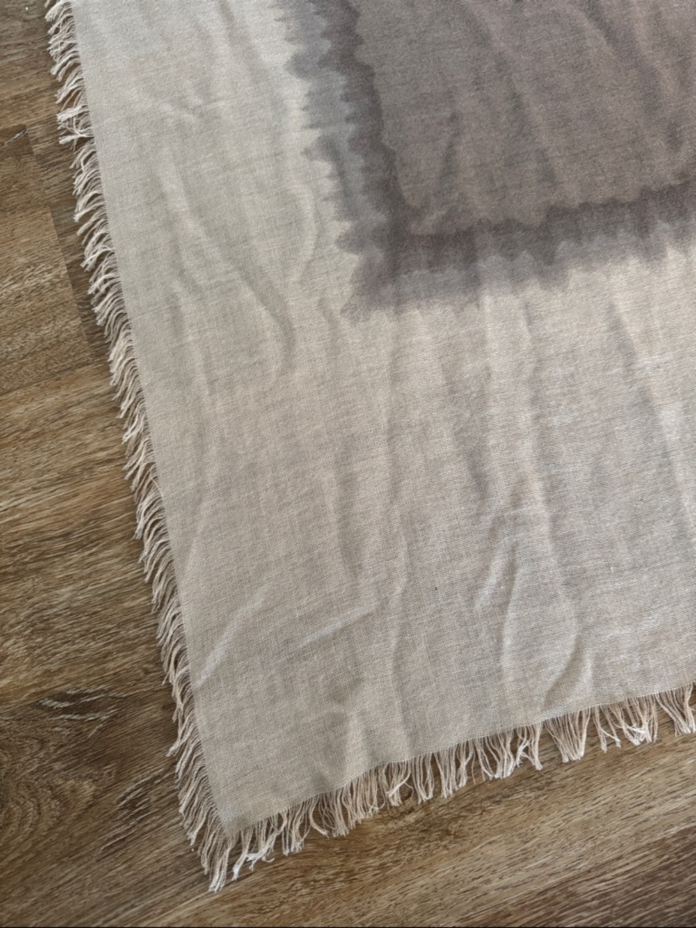 Nordstrom Cashmere and Silk Scarf Gray/Tan - Picture 3 of 8